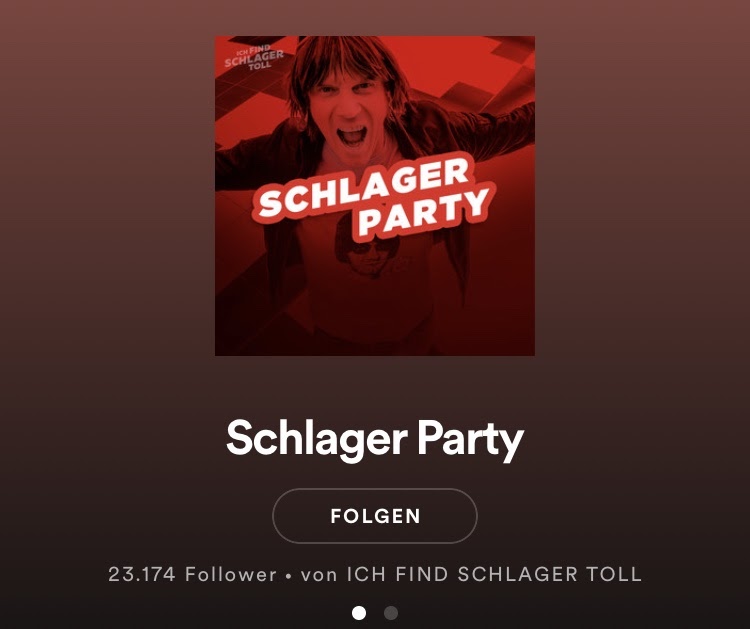 Schlager - wenn einem alles egal ist.