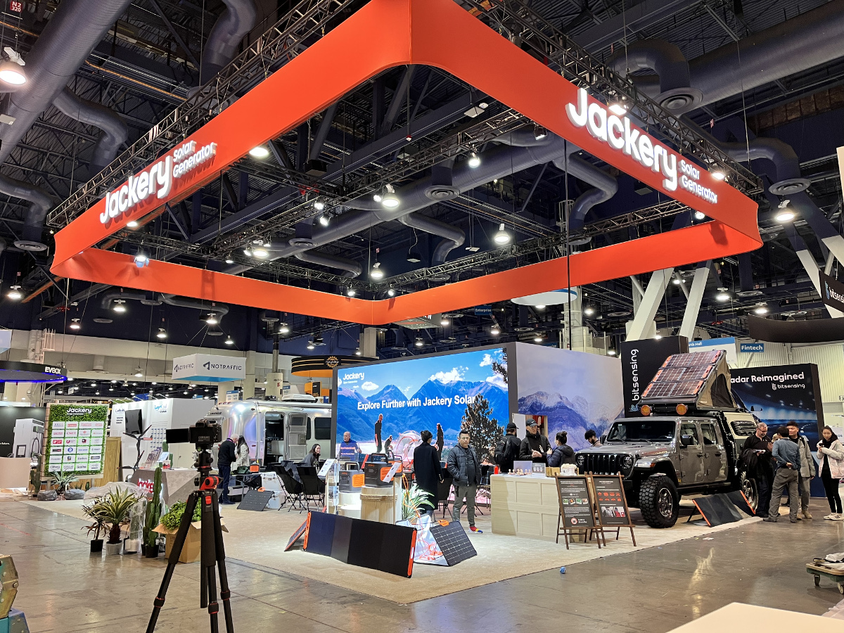 Neues Solarzelt von Jackery gewinnt Innovationspreis auf der CES 2023