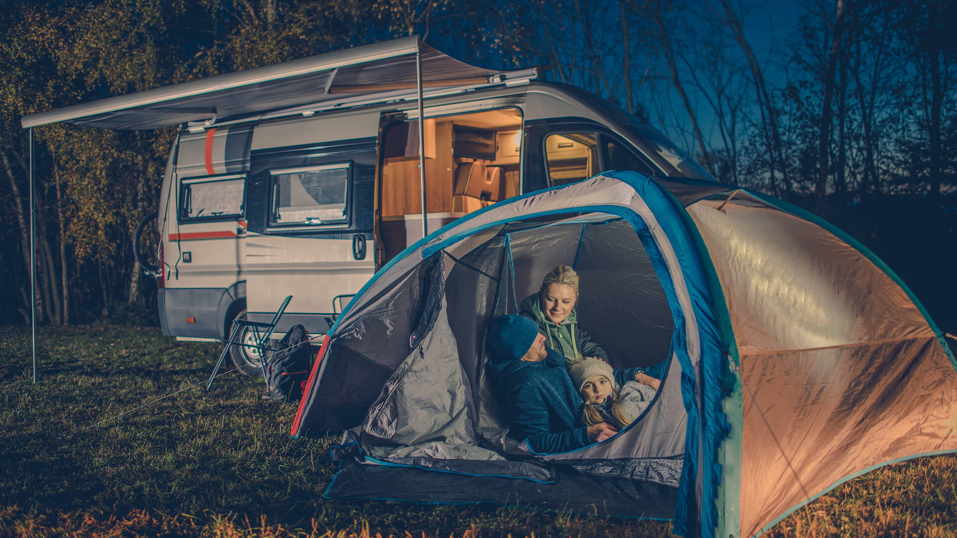 Familienurlaub in der Campingversion