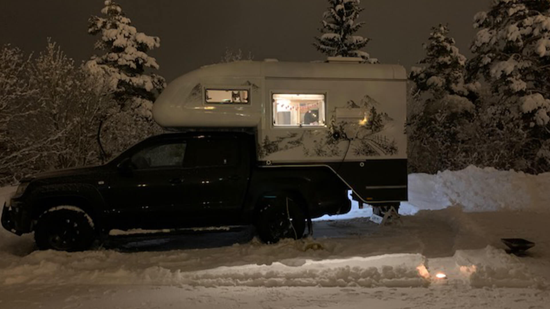Reisebericht: Conny Fischer campt im Winter