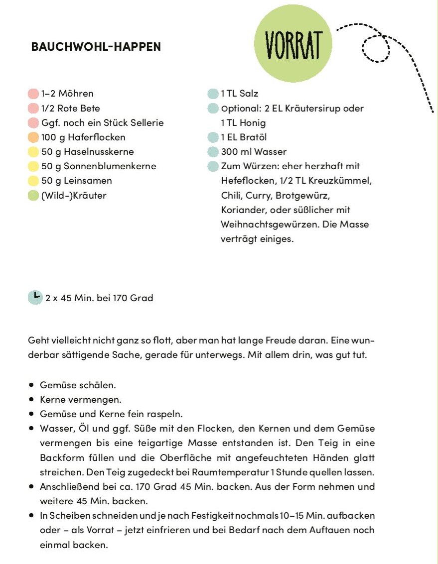 Buachwohl-Happen Rezepte zum Mitnehmen