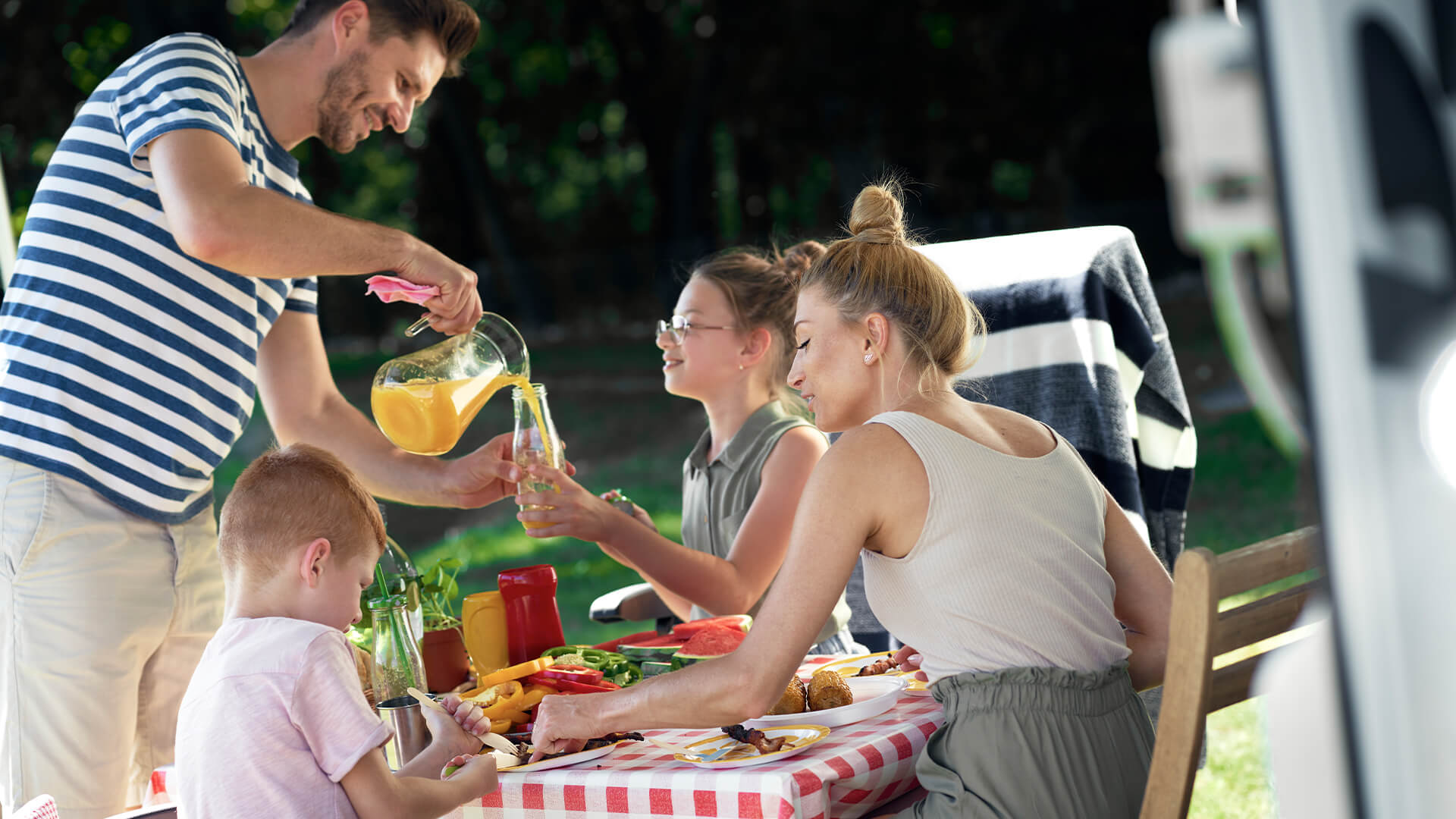 Familienurlaub in der Campingversion