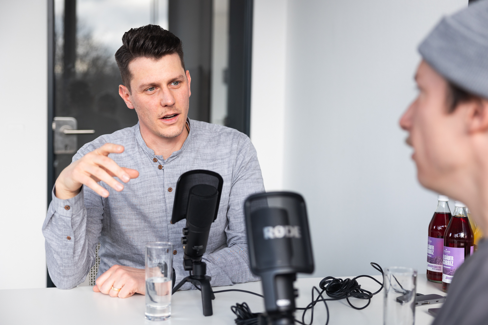 SUNLIGHT-Geschäftsführer Stephan Brutscher zu Gast im Rolling Storys-Podcast. Foto: Janik Steiner