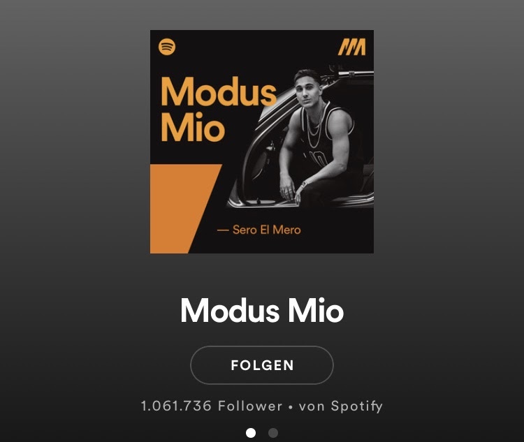 Modus Mio Playlist