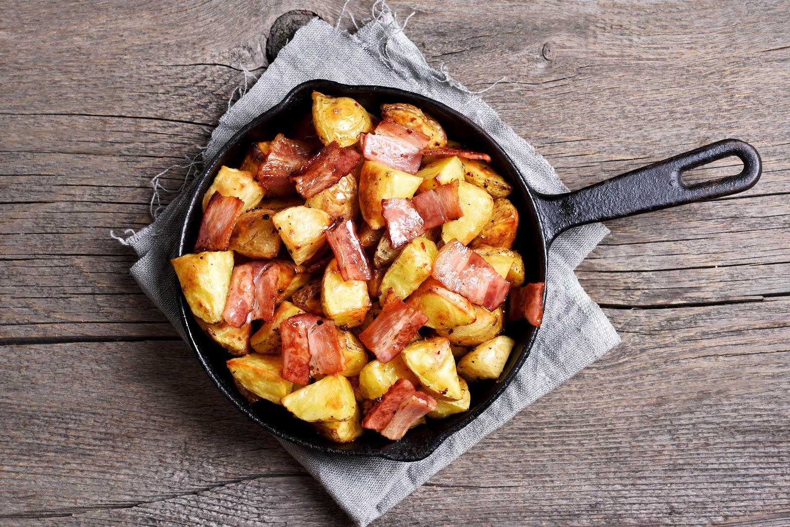 Kartoffeln mit Speck