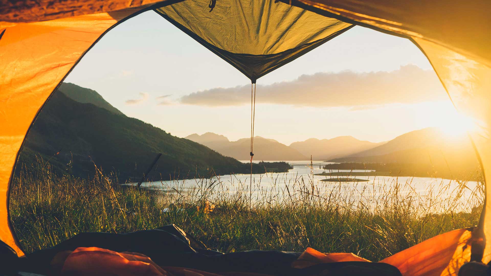 Das erste mal Campen